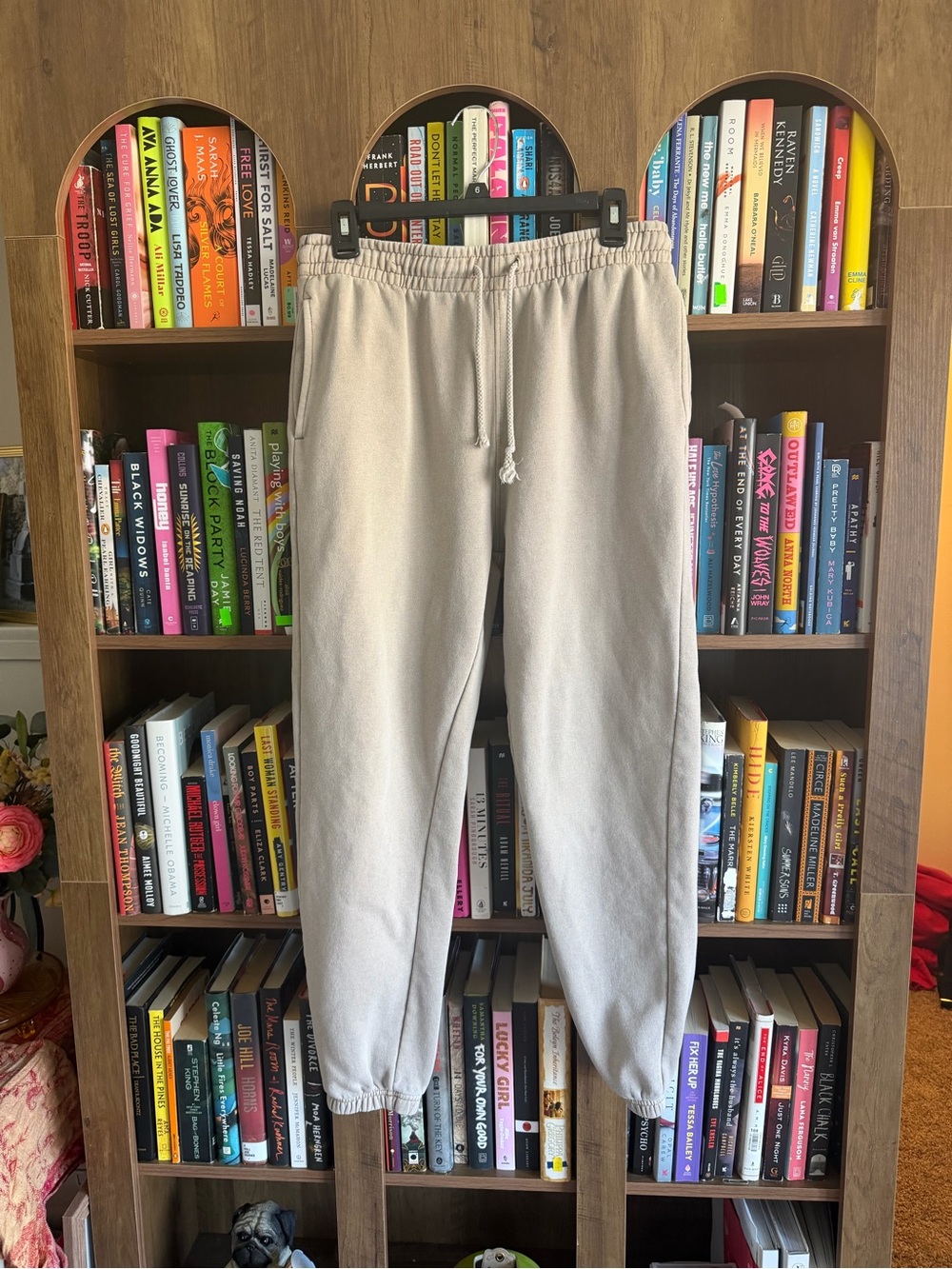 PacSun Light Beige Drawstring Sweats